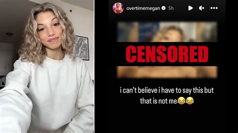 overtime.megan leaked videos|Overtimemegan speaks out after hacker leaks personal photos